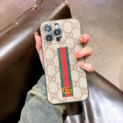 Classic GG iPhone Case Brown -JD240424-GTOCASE