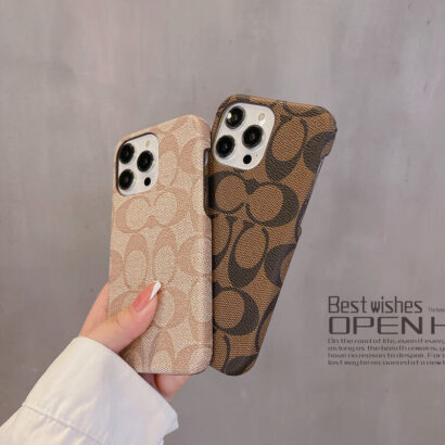 Classic CH  iPhone Case Brown -JDK241426-GTOCASE