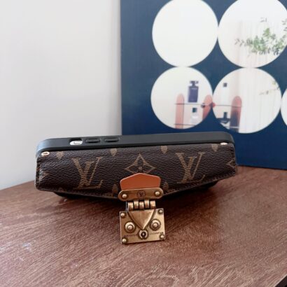 Monogram iPhone Case With Purse And Crossbody Strap Brown -XKK240329-GTOCASE