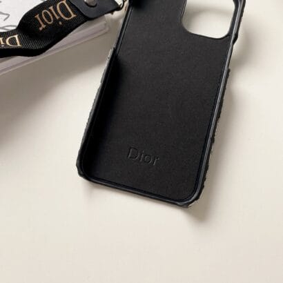 CD iPhone Case With Strap Black-GS240315-GTOCASE
