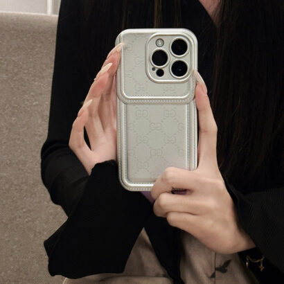 GG iPhone Case Silver Small Printing-PG240330-GTOCASE