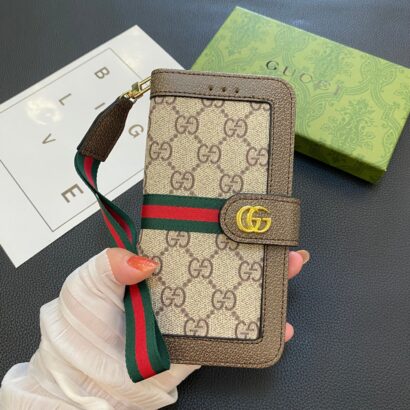GG iPhone Case With Wallet Bag -QB240424-GTOCASE
