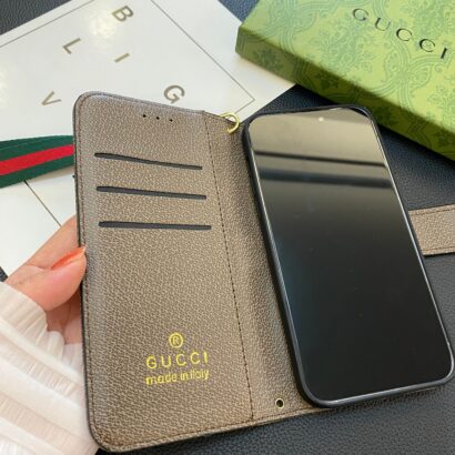 GG iPhone Case With Wallet Bag -QB240424-GTOCASE