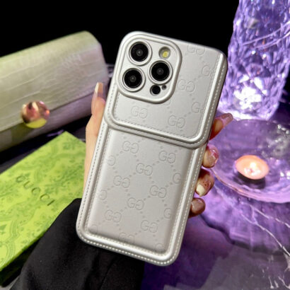 GG iPhone Case Silver Small Printing-PG240330-GTOCASE