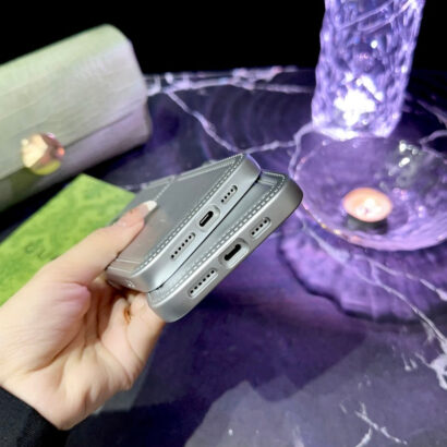 GG iPhone Case Silver Small Printing-PG240330-GTOCASE