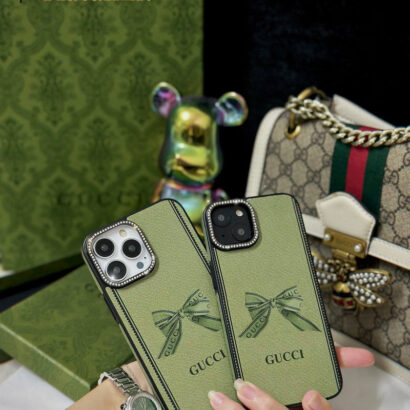 GG iPhone Case Green -ZSK240330-GTOCASE