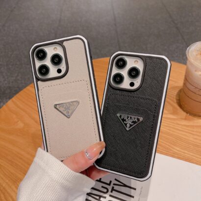 PR iPhone Case With Card Holder Black -PZ240403-GTOCASE