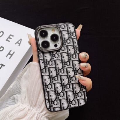 CD iPhone Case With Diamond -ZSK240513-GTOCASE