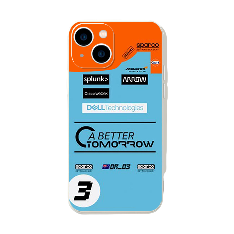 iPhone 16 Pro Max Case - Ultra Thin & Lightweight Style F/G/H/I/J McLaren Gulf Racing Phone Cover for Sports Fans¡ꡧ?¡ä???