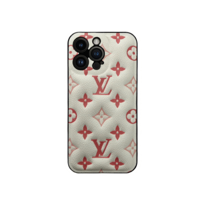 Monogram iPhone Case -Red-QB2411830-GTOCASE