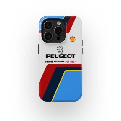 Peugeot 205 T16 Group B Phone Case ¨C Celebrate Rally History