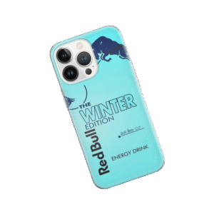 Vibrant Red Bull pattern phone case, slim anti-slip grip with hard PC shell and soft TPU inner layer, perfect fit for iPhone 14/13/12 models