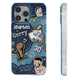 Hand-Painted Basketball iPhone 16 Pro Max Case with Military-Grade Shockproof & Slim Fit - Vibrant Artistic Design for Sports Fans