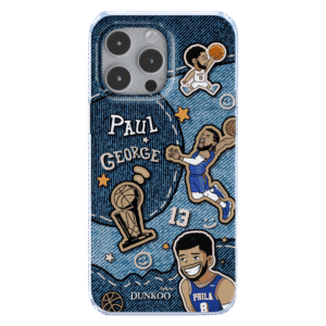 Hand-painted basketball iPhone case with military-grade protection for iPhone 16 Pro Max/15 Pro Max/14 Pro Max - shockproof artistic phone cover