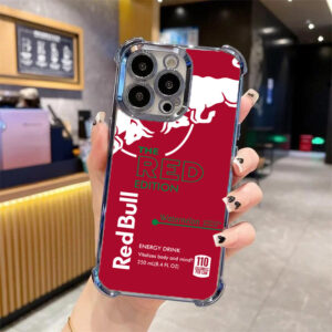 Durable Energy Red Red Bull Case for iPhone 15 Pro Max - Shockproof cover with bold pattern & perfect fit