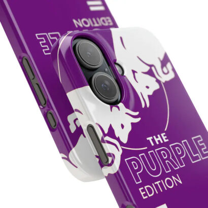 Trendy dual-layer iPhone case with Red Bull motif, military-grade drop protection, seamless MagSafe charging compatibility - perfect for sports fans