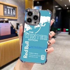 Stylish Blue Green Red Bull Phone Cover for iPhone 15 Pro Max - Impact-resistant case with precise cutouts & trendy aesthetics