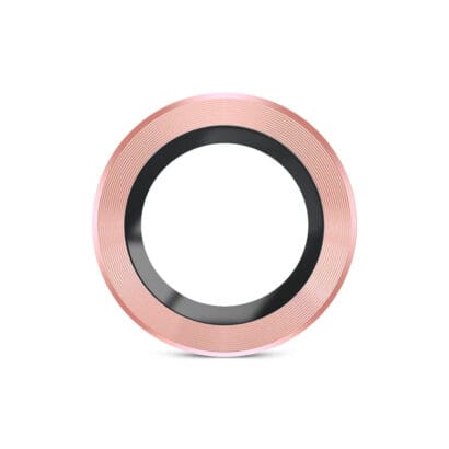 Trendy pink camera ring for iPhone - Anti-slip design & secure grip - Perfect for iPhone 12/13/14 Pro Max users - Fashionable phone accessory