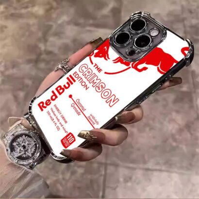 Red Bull Phone Case with military-grade protection & vibrant print for iPhone 15 Pro Max/14/13, Samsung, Google - shockproof cover