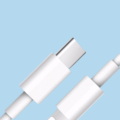 30W Fast Charging Cable for iPhone 14/13 with durable nylon braiding & high-speed data sync - Type C to Lightning cable