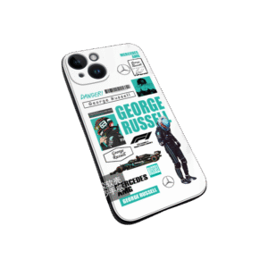 Racing Series White Silicone Case for iPhone 16 Pro Max with ultra-thin anti-slip grip, precise fit & full protection - best iphone 16 pro max case