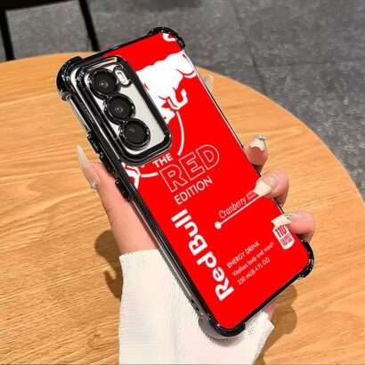 Red Bull Phone Case S32 with military-grade protection & vibrant UV print for iPhone 15 Pro Max - shockproof cover meets MIL-STD-810G standards