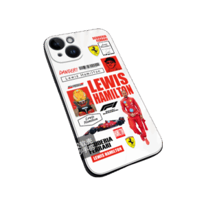 S05 Racing White Shockproof Silicone Case for iPhone 16 Pro Max - Ultra-Thin Anti-Slip Grip & Full Edge Protection | Best iPhone 16 Pro Max Case