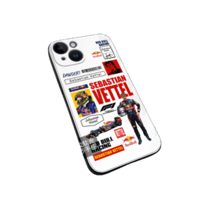 Shockproof slim silicone iPhone 16 Pro Max case with premium grip - Racing Series white cover for full protection & precise fit