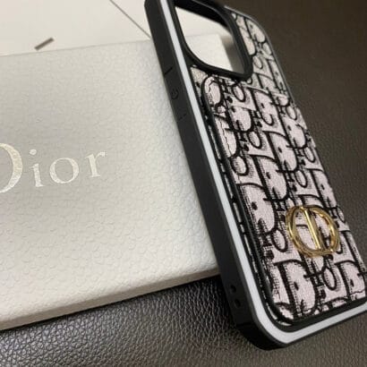 Black CD iPhone Case With Card Holder