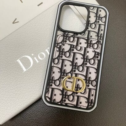 Black CD iPhone Case With Card Holder