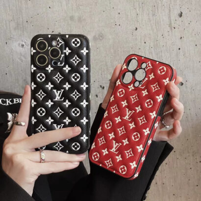 Red Monogram iPhone Case -QB231115-GTOCASE