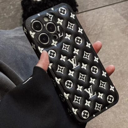 Black Monogram iPhone Case  -QB231115-GTOCASE