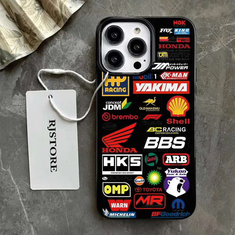 Fashionable Car Logo iPhone Case