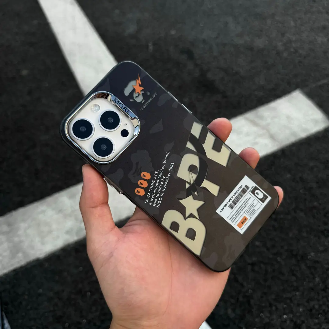 🔥 Limited Edition BAPE Phone Case – Laser Craze 🔥