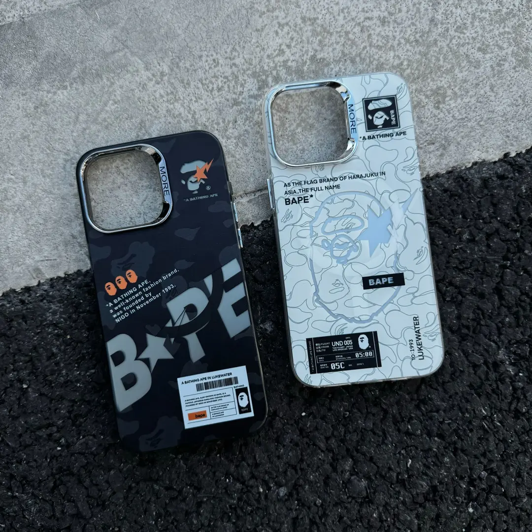 🔥 Limited Edition BAPE Phone Case – Laser Craze 🔥