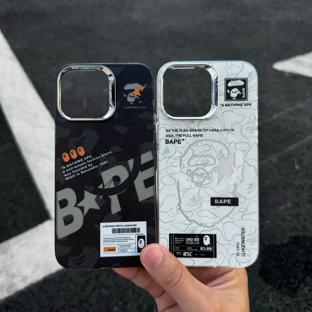 🔥 Limited Edition BAPE Phone Case – Laser Craze 🔥